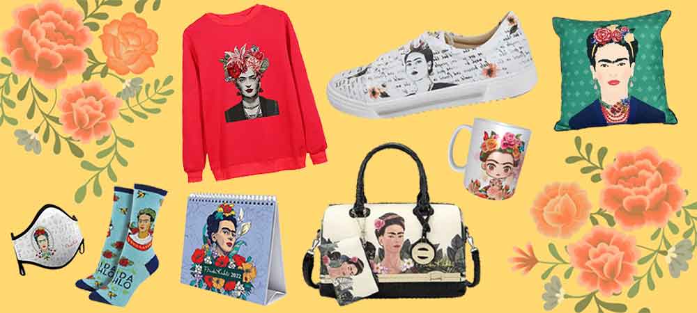 Todo el Merchandising relacionado con Frida